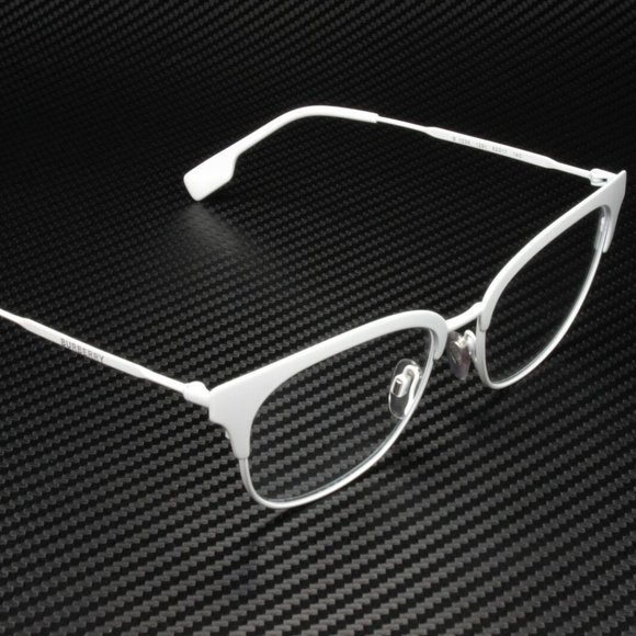 Burberry Matte White 52mm Eyeglasses
